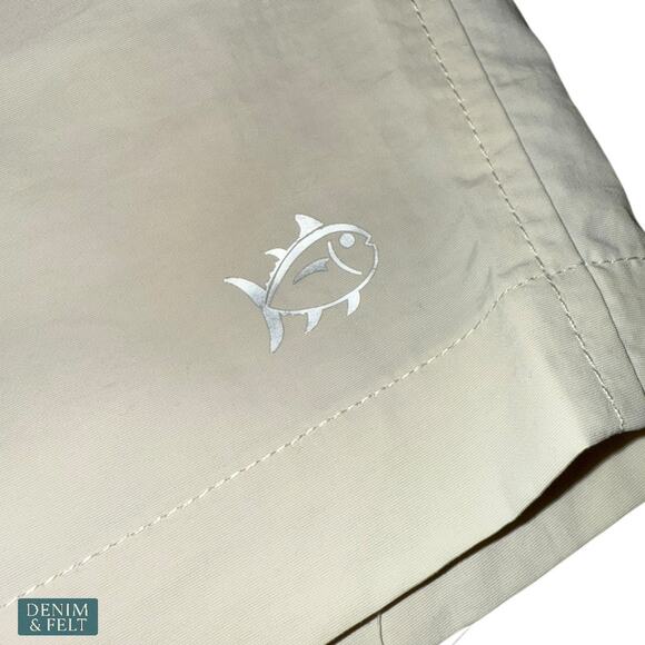 Southern Tide Boys Shoreline Stone Performance Shorts Quick Dry Moisture Wicking - Picture 8 of 13